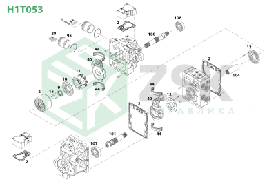 Sauer-Danfoss H1T053