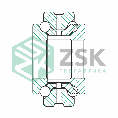 Шариковые подшипники Упорные шарикоподшипники Подшипник 178810 50х80х38 178810