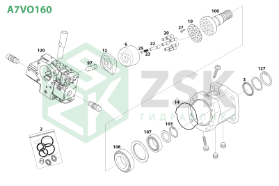 Bosch Rexroth A7VO160