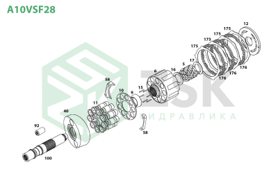Bosch Rexroth A10VSF28