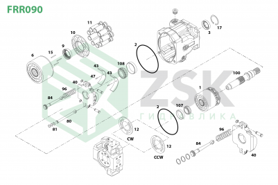 Sauer-Danfoss FRR090