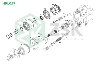 Sauer-Danfoss HRL057