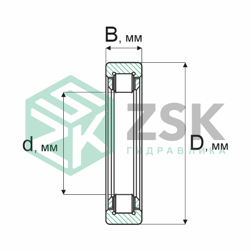 Роликовые подшипники Роликовые подшипники радиальные сферические Подшипник 292311 120х70.5х29 292311