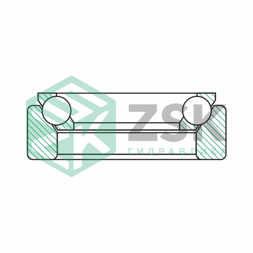 Шариковые подшипники Упорные шарикоподшипники Подшипник 996905 28х47х13.15 996905