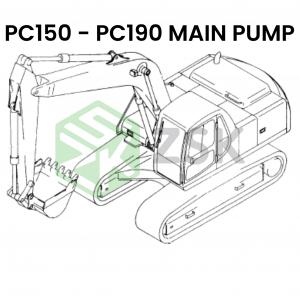 PC150 - PC190 MAIN PUMP
