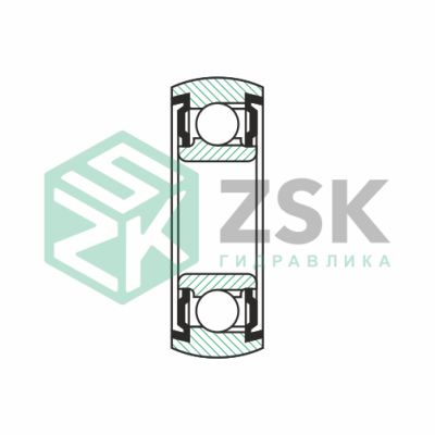 Радиальные сферические шарикоподшипники