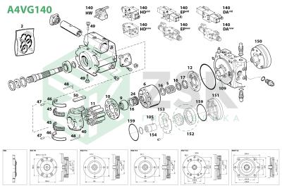 Bosch Rexroth A4VG140