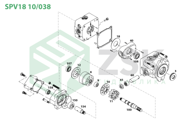 Sauer-Danfoss SPV18 10/038