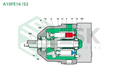 Bosch Rexroth A10FE16 /52