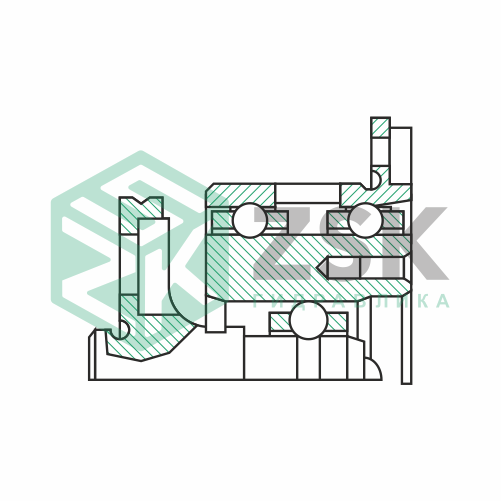 Шариковые подшипники Радиально-упорные шарикоподшипники Подшипник 300095 6х24х19.2 300095