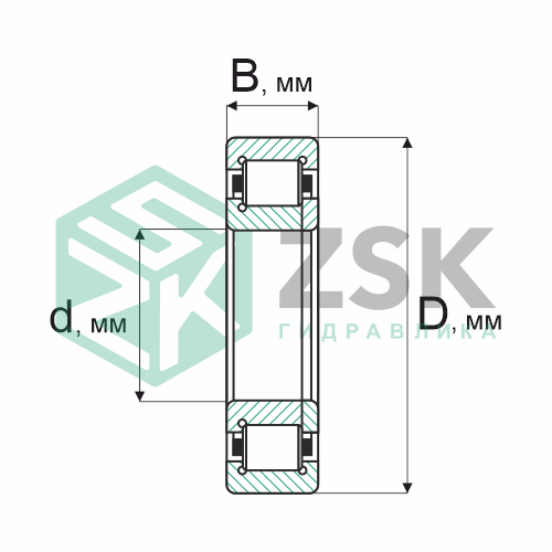 Роликовые подшипники Роликовые подшипники радиальные сферические Подшипник 92409 45х120х29 92409