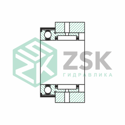 Комбинированные упорные шарикоподшипники с игольчатыми роликами