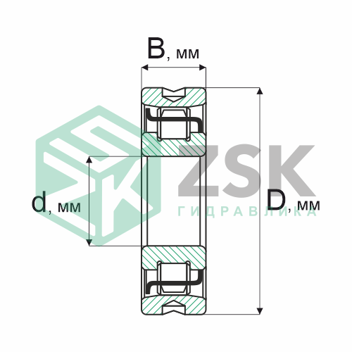 Роликовые подшипники Роликовые подшипники радиальные сферические Подшипник 402312 60х130х31 402312