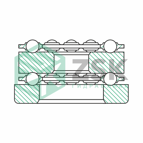 Шариковые подшипники Упорные шарикоподшипники Подшипник 138076 6х20х11.2 138076