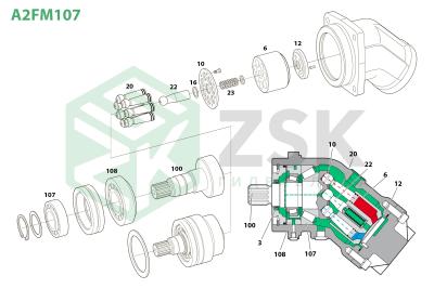 Bosch Rexroth A2FM107