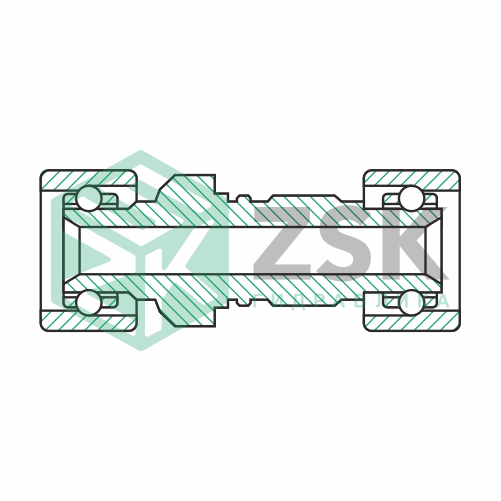 Шариковые подшипники Радиально-упорные шарикоподшипники Подшипник 106097 4.2х9х44 106097