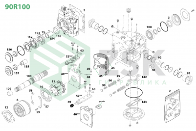 Sauer-Danfoss 90R100