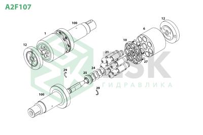 Bosch Rexroth A2F107