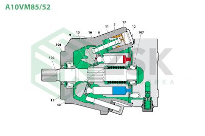 Bosch Rexroth A10VM85 /52