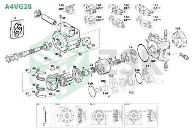 Bosch Rexroth A4VG28
