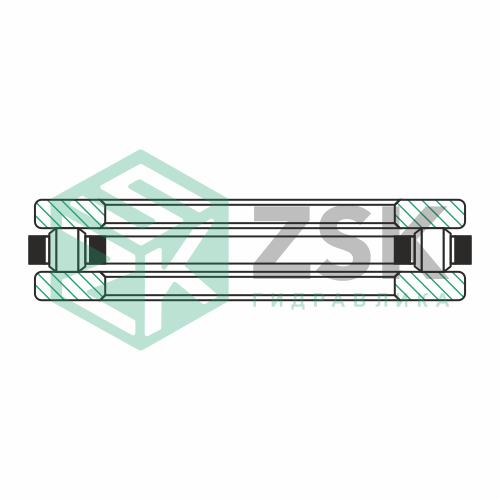 Роликовые подшипники Роликовые упорные Подшипник 1009917 85х100х10 1009917