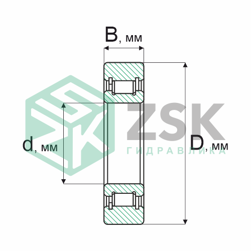 Роликовые подшипники Роликовые подшипники радиальные сферические Подшипник 812810 83х51.5х90 812810