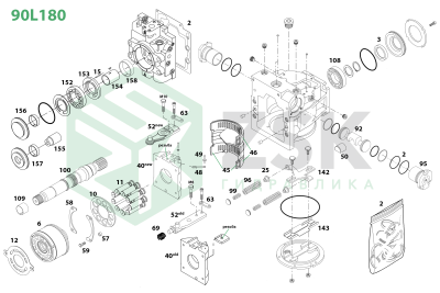 Sauer-Danfoss 90L180