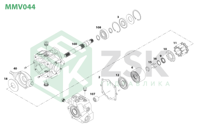 Sauer-Danfoss MMV044