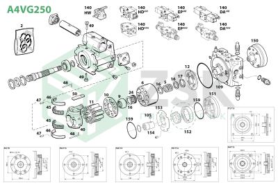 Bosch Rexroth A4VG250