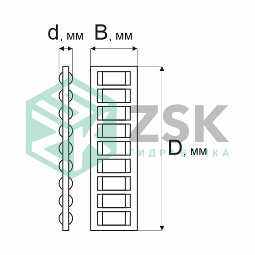 Игольчатые подшипники Игольчатые подшипники линейные Подшипник РИП2025 10х32х2 РИП2025
