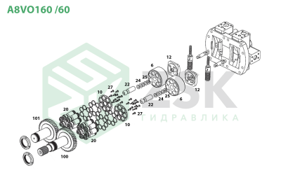 Bosch Rexroth A8VO160 /60