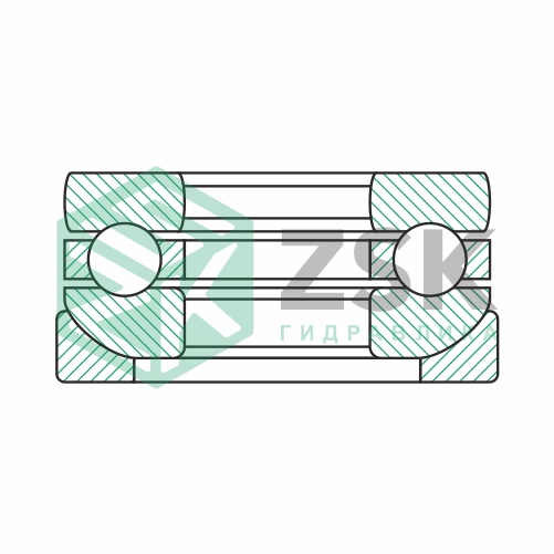 Шариковые подшипники Упорные шарикоподшипники Подшипник 18215 75х110х32 18215