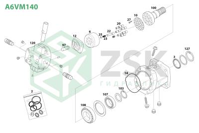 Bosch Rexroth A6VM140