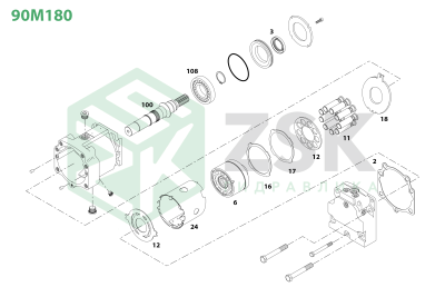 Sauer-Danfoss 90M180