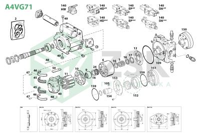 Bosch Rexroth A4VG71