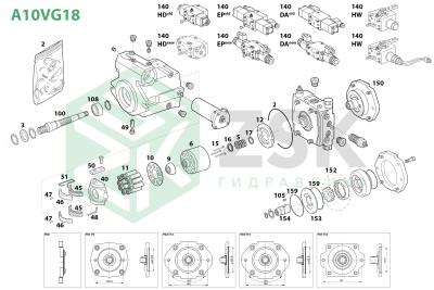 Bosch Rexroth A10VG18