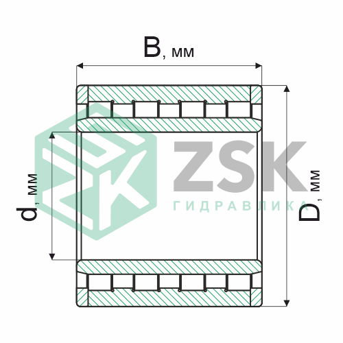 Роликовые подшипники Роликовые подшипники радиальные сферические Подшипник 6452905 25х42х30 6452905