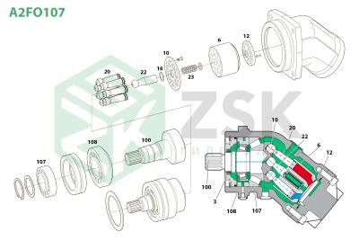 Bosch Rexroth A2FO107