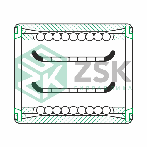 Шариковые подшипники Радиальные сферические шарикоподшипники Подшипник 510806 30х47х68 510806