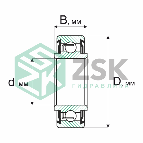 Шариковые подшипники Радиальные сферические шарикоподшипники Подшипник 280114 70х110х20 280114