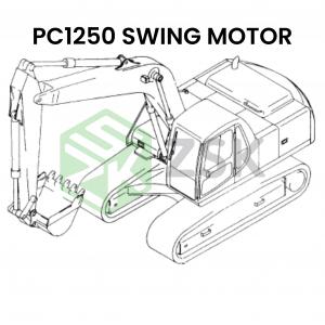 PC1250 SWING MOTOR