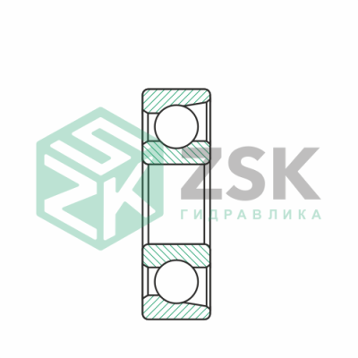 Радиально-упорные шарикоподшипники (импортные)