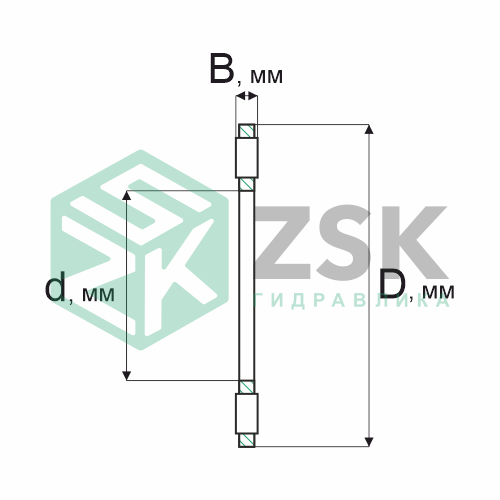 Роликовые подшипники Роликовые упорные Подшипник 999110 50х70х6 999110