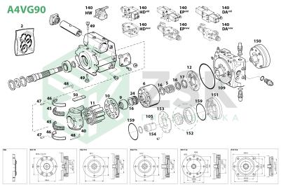 Bosch Rexroth A4VG90