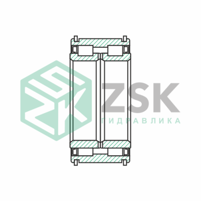 Двухрядные подшипники серии SL04
