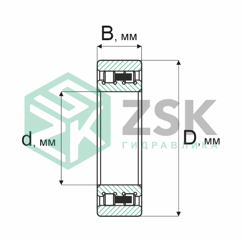 Роликовые подшипники Роликовые подшипники радиальные сферические Подшипник 3282110 50х80х23 3282110