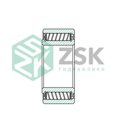 Роликовые подшипники с витыми роликами