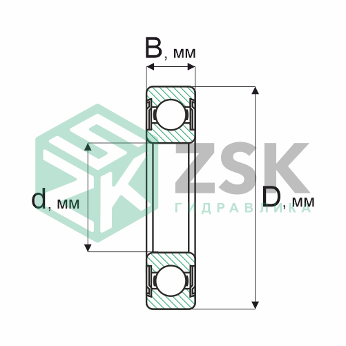 Шариковые подшипники Радиальные сферические шарикоподшипники Подшипник 80404 20х72х19 80404