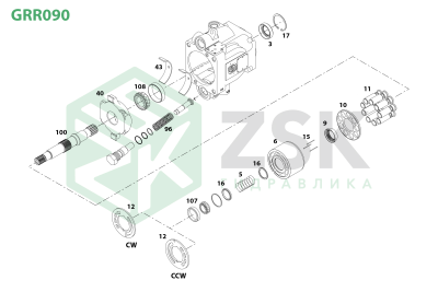 Sauer-Danfoss GRR090