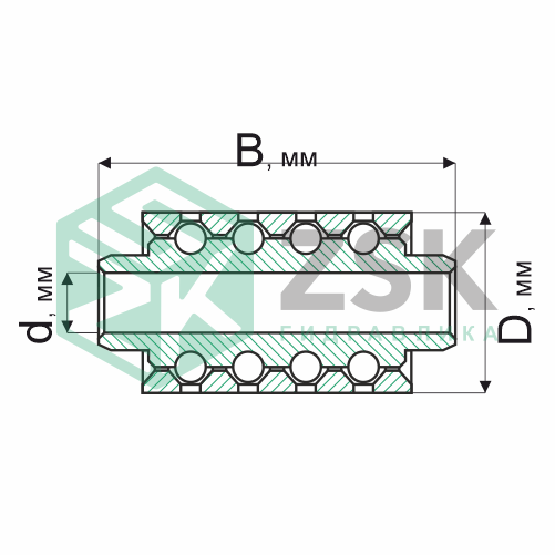 Шариковые подшипники Радиально-упорные шарикоподшипники Подшипник 106901 14х45х75 106901